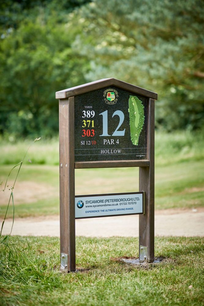 Bamboo Golf signage from ESP Golf